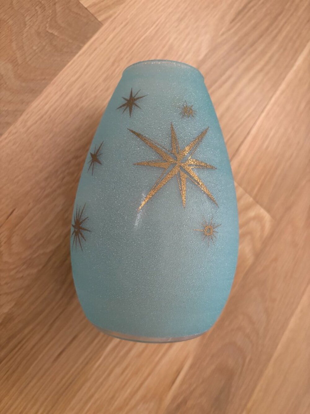 Vintage MCM Textured Glass Vase - Bartlett Collins - Picture 4 of 6